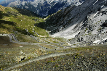 Tornanti dello Stelvio - Italia