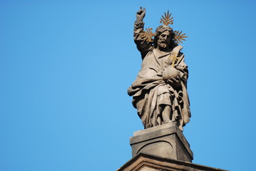 Fototapeta na wymiar Figur in Prag