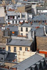 Über den Dächern von Paris