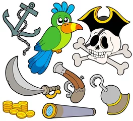 Stickers fenêtre Pirates Collection de pirates 9