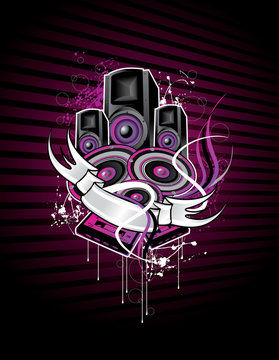 vector de musica