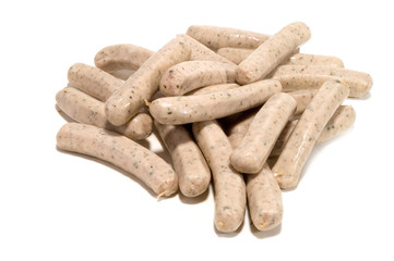 Rohe Nürnberger Bratwürste