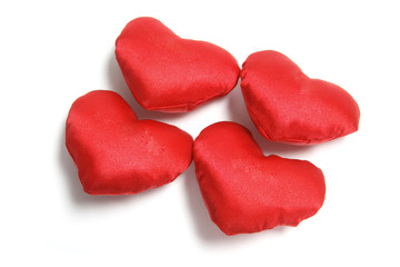 Red Love Hearts