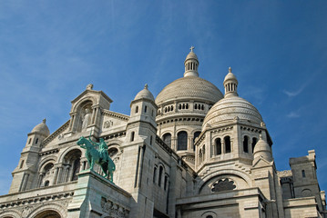 Fototapeta na wymiar Sacre Coeur w Paryżu