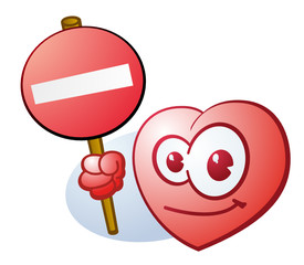 mascotte coeur 010