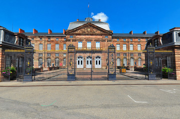 Shot of the Castle of Saverne, Moselle, Lorraine, France