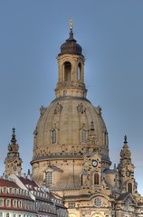 Fototapeta na wymiar Frauenkirche HDR