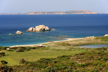 Naklejka premium South Licciola beach