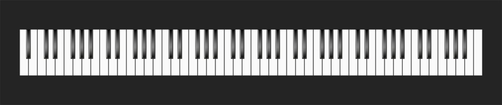 Klavier Tastatur Vektor