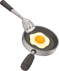 egg in pan