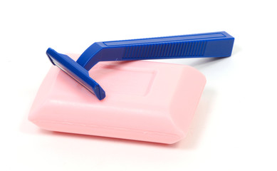 soap and shaving equipment