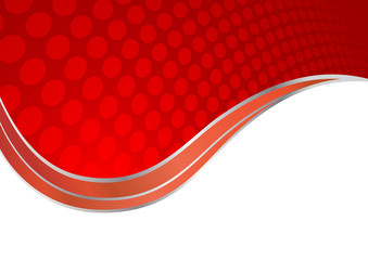 Vector abstract red background; clip-art