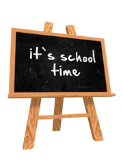 it's school time on blackboard