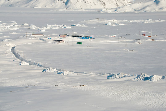 Inuit village, Greenland