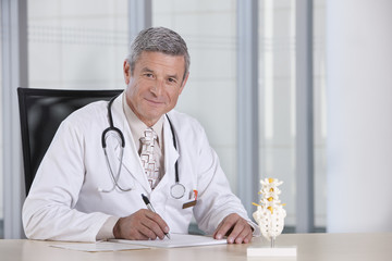 smiling male doctor