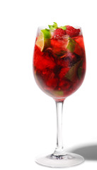Cocktail - Raspberry with Mint