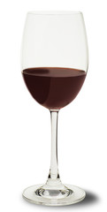 Ein Glas Rotwein