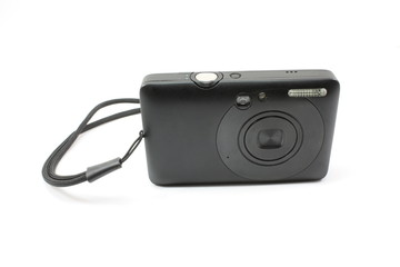 Small black compact camera