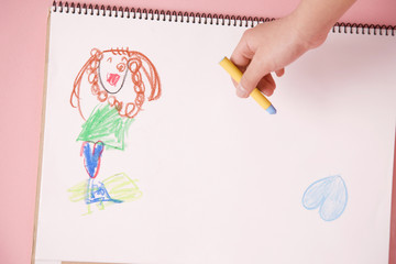 絵を描く子供