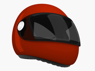 Moto Helmet | 3D
