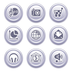 Fototapeta premium Icons for web 5
