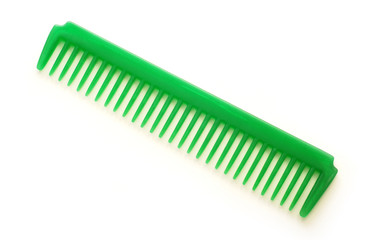 green comb isolated