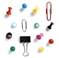 pushpins collection office business