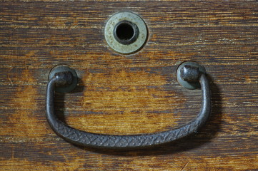 骨董品/タンスの取っ手と鍵