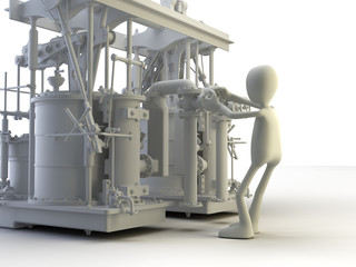 Fototapeta premium worker
