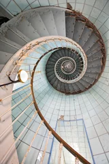 Foto op Plexiglas vuurtoren hoge trap © Stéphane Bidouze