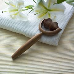 massage zen et fleur de lys