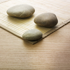 Fototapeta na wymiar galets zen massage