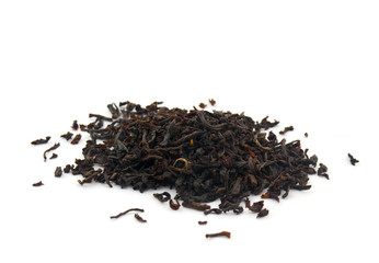 Heap of dry tea