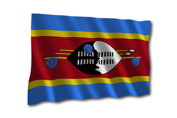 swasiland flagge wedeln