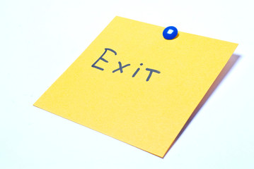 yellow notes sticker