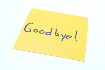 yellow notes sticker