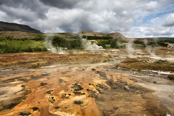 Iceland - Geysir area