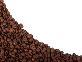 Coffee-beans as background