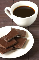 Chocolate and coffee