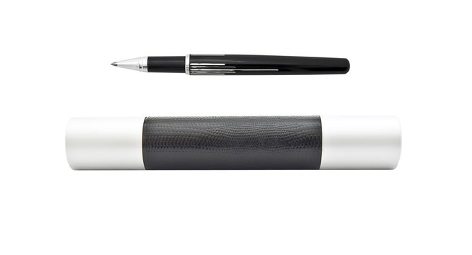 Beautiful ball pen and case for it