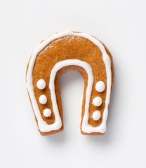 Gingerbread horseshoe