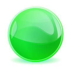 Green and Cyan Sphere