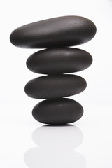 spa stones in perfect balence