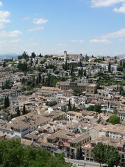 Fototapeta na wymiar Granada-Altstadt Albaicin 01