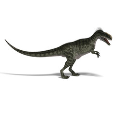 Obraz na płótnie Canvas Dinosaur Monolophosaurus