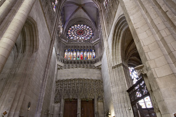 Fototapeta premium france; normandie; eure; evreux : cathédrâle