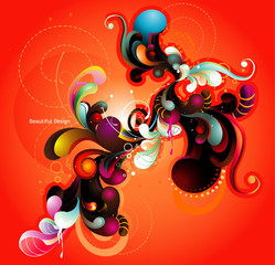 Fototapeta premium Fantasy vector