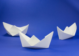 3 Papierboote