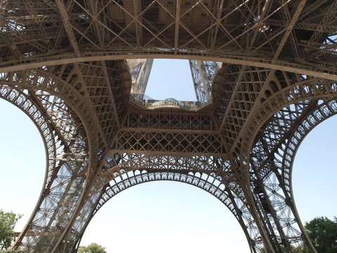 Base de la Torre Eiffel en Paris