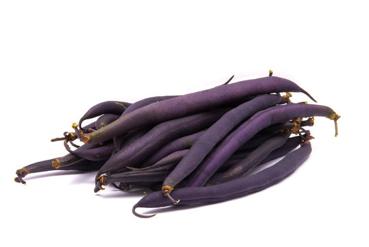 Asparagus kidney bean, studio white